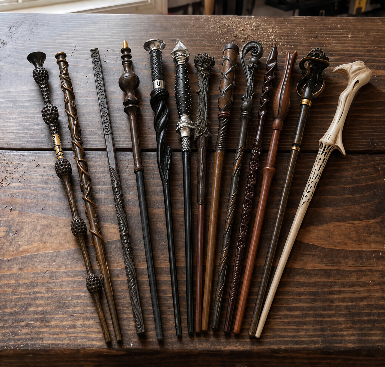 Elderwood Handmade Wands